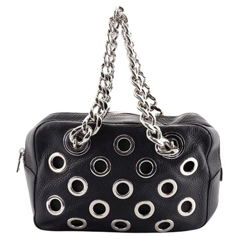 prada grommet chain bag|2013.